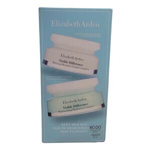 Elizabeth Arden Dewy Skin Duo Visible Difference Cream and Hydrogel Complex Full